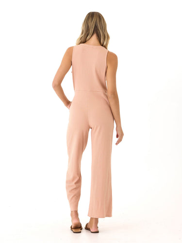 Livvie Smocked Jersey Jumpsuit Womens Rompers Threads 4 Thought