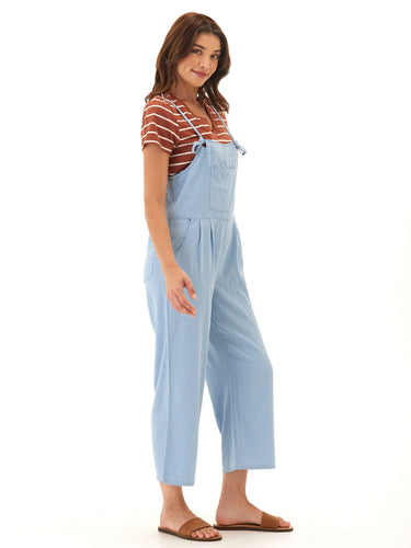 Alexis Stretch Chambray Jumpsuit Womens Rompers Threads 4 Thought