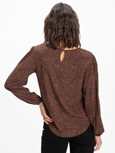 Carina Tencel Printed Blouse Womens Tops Long Threads 4 Thought