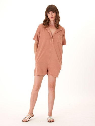 Jacira Terry Pocket Romper Womens Rompers Threads 4 Thought