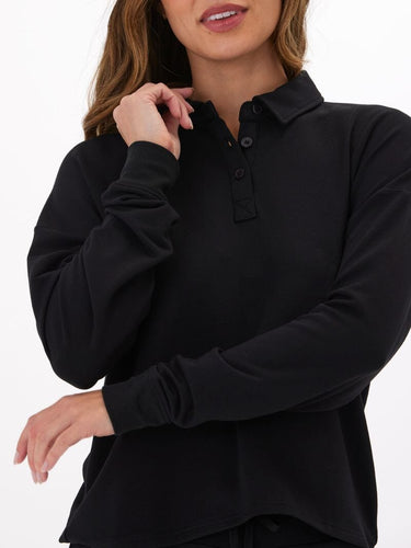 Eleanor Modal Terry Collared Top Threads 4 Thought