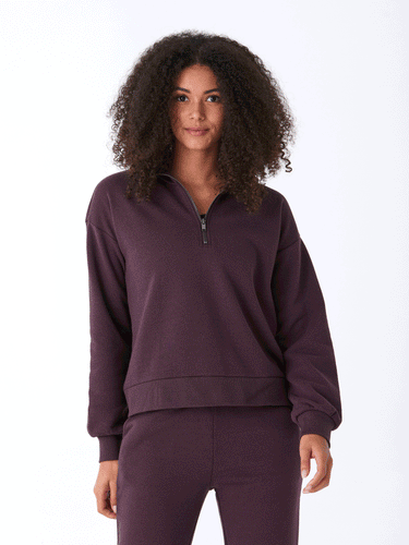 Constance Triblend 1/2-Zip Pullover Threads 4 Thought