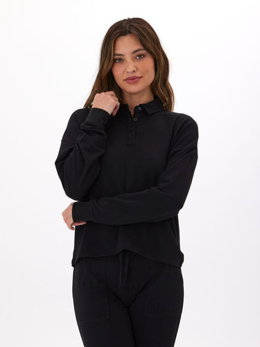 Eleanor Modal Terry Collared Top Threads 4 Thought