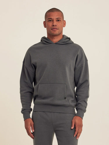 Marcel Triblend Fleece Oversized Hoodie Mens Outerwear Sweatshirt Threads 4 Thought