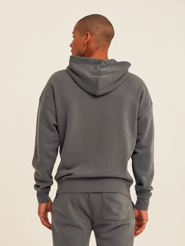 Marcel Triblend Fleece Oversized Hoodie Mens Outerwear Sweatshirt Threads 4 Thought