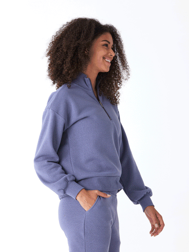 Constance Triblend 1/2-Zip Pullover Threads 4 Thought