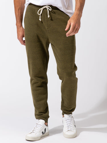 Triblend Fleece Jogger Mens Bottoms Threads 4 Thought