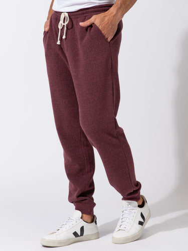 Triblend Fleece Jogger Mens Bottoms Threads 4 Thought