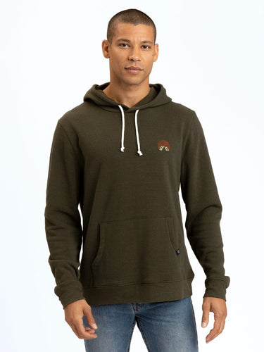 Sunrise Embroidered Pullover Hoodie Mens Outerwear Sweatshirt Threads 4 Thought