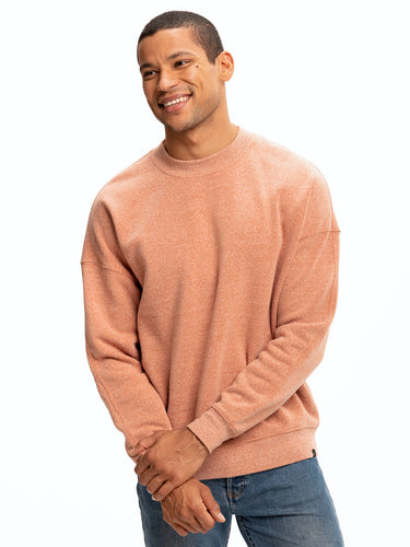 Rudy Triblend Fleece Drop Shoulder Sweatshirt Mens Outerwear Sweatshirt Threads 4 Thought