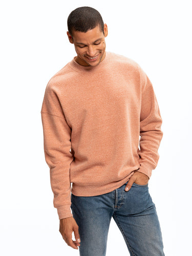 Rudy Triblend Fleece Drop Shoulder Sweatshirt Mens Outerwear Sweatshirt Threads 4 Thought
