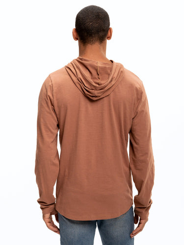 Slub Jersey Pullover Hoodie Mens Outerwear Sweatshirt Threads 4 Thought