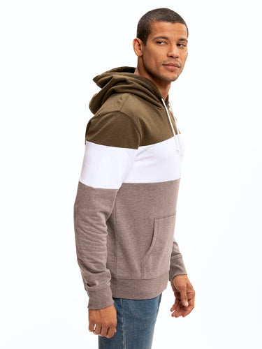 Romero Colorblock Pullover Hoodie Mens Outerwear Sweatshirt Threads 4 Thought
