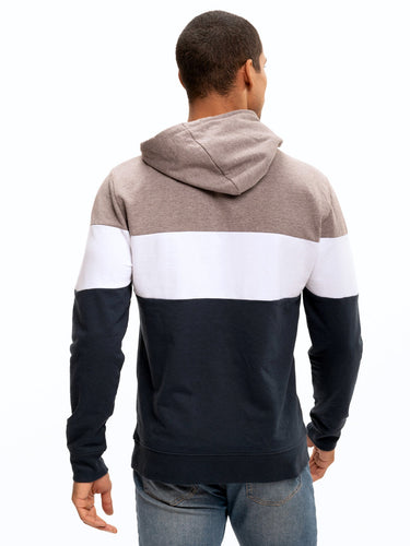 Romero Colorblock Pullover Hoodie Mens Outerwear Sweatshirt Threads 4 Thought