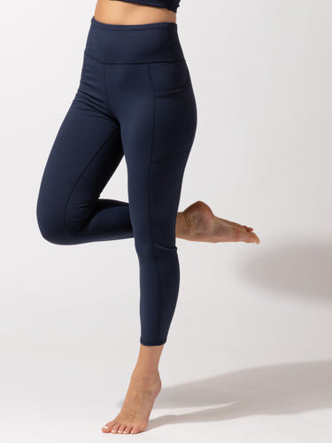 Astrid Pocket High Rise 7/8 Legging Womens Bottoms Leggings Threads 4 Thought