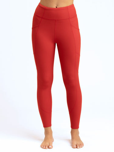 Rita Pocket High Rise 7/8 Sport Legging 24" Threads 4 Thought