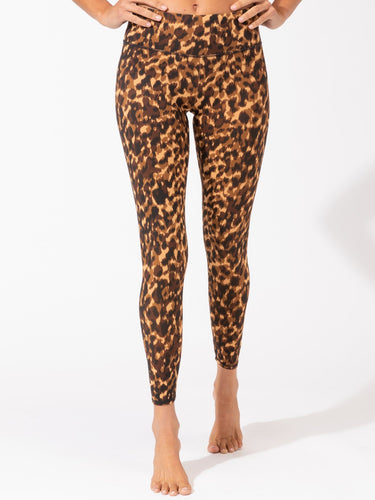 Monica Hi-Rise Animal Print Legging Womens Bottoms Leggings Threads 4 Thought