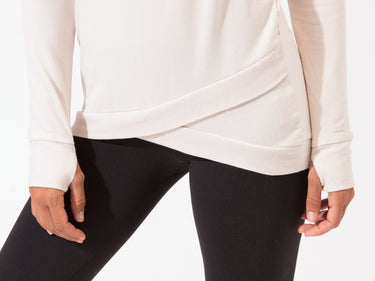 Leanna Feather Fleece Tunic Womens Tops Threads 4 Thought