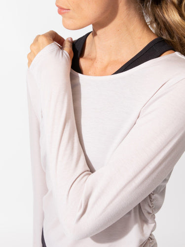 Amabella Ruched Top Womens Tops Threads 4 Thought