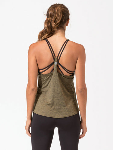 Coretta Strappy Tank Womens Tops Threads 4 Thought