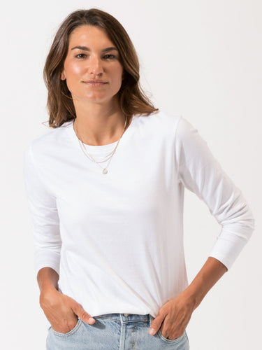 Women's Invincible Long Sleeve Scoop Neck Womens Tops Top Threads 4 Thought