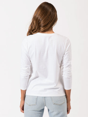 Women's Invincible Long Sleeve Scoop Neck Womens Tops Top Threads 4 Thought