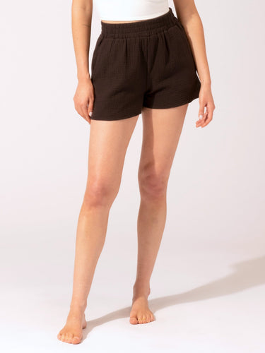 Alayna Gauze Short Womens Bottoms Shorts Threads 4 Thought
