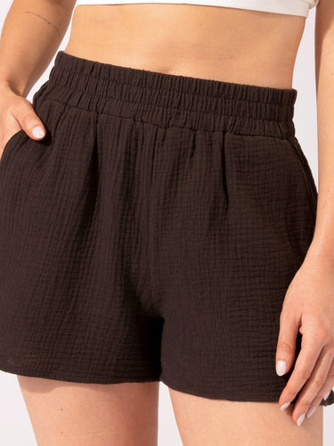 Alayna Gauze Short Womens Bottoms Shorts Threads 4 Thought