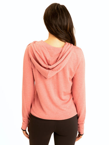 Sybil FeatherLoop Athleisure Jacket Womens Outerwear Sweatshirt Threads 4 Thought