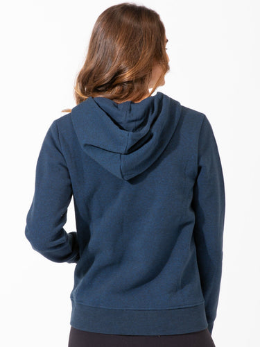 Sinead 1/4 Zip Triblend Hoodie Womens Outerwear Sweatshirt Threads 4 Thought