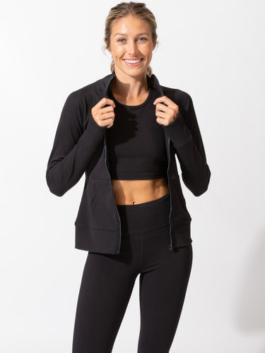Lori Active Rib Jacket Womens Outerwear Jacket Threads 4 Thought