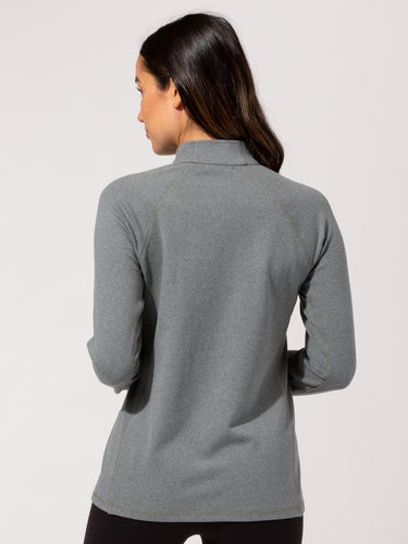 Belinda Luxe Fleece 1/4-Zip Jacket Womens Outerwear Sweatshirt Threads 4 Thought