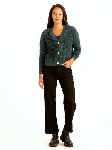Jessa Crop Cardigan Womens Outerwear Sweater Threads 4 Thought