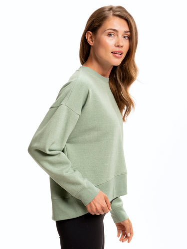 Naia Crop Pullover Womens Outerwear Sweatshirt Threads 4 Thought