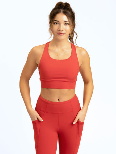 Rita Pocket High Rise 7/8 Sport Legging 24" Threads 4 Thought