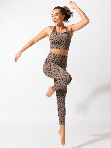 Jackie Animal Print Hi-Rise 7/8 Legging Womens Bottoms Leggings Threads 4 Thought