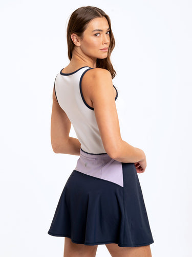 Bella Colorblock Romper Threads 4 Thought