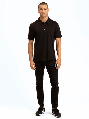 Henrique Modal Pique Polo Mens Tops Tshirt Short Threads 4 Thought