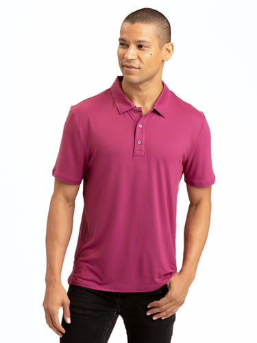 Henrique Modal Pique Polo Mens Tops Tshirt Short Threads 4 Thought