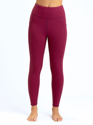 Monica Pocket High Rise 7/8 Legging 24" Womens Bottoms Leggings Threads 4 Thought