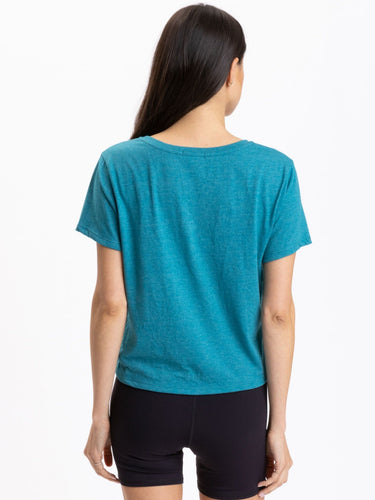 Ada Triblend V-Neck Tee Womens Tops Short Threads 4 Thought