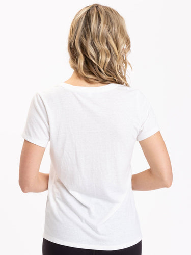 Odette Triblend Crew Tee Womens Tops Short Threads 4 Thought