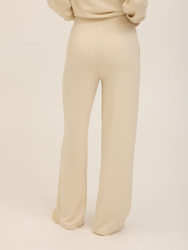 Esmeralda Feather Fleece Wide Leg Pant Womens Bottoms Sweatpants Threads 4 Thought 