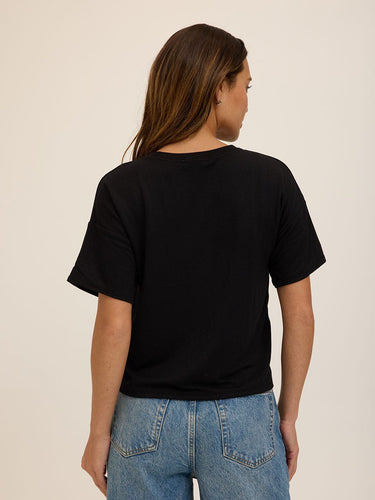 Shana Modal Terry Tee Womens Tops Short Tee Threads 4 Thought 
