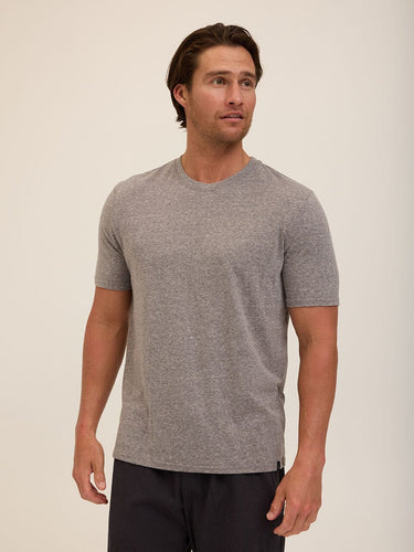 Triblend Crew Neck Tee Mens Tops Tshirt Short Threads 4 Thought 