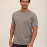 Triblend Crew Neck Tee Mens Tops Tshirt Short Threads 4 Thought 