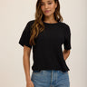 Shana Modal Terry Tee Womens Tops Short Tee Threads 4 Thought 