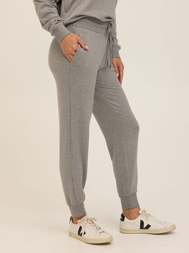 Connie Feather Fleece Jogger Womens Bottoms Sweatpants Threads 4 Thought 