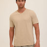 Triblend V-Neck Tee Mens Tops Tshirt Short Threads 4 Thought 