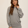 Cathy Boyfriend Feather Fleece Pullover Womens Outerwear Sweatshirt Threads 4 Thought 